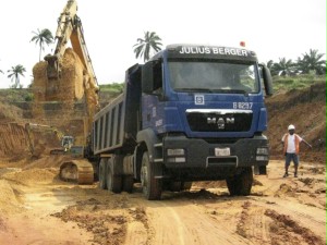 Construction company Julius Berger Nigeria PLC ordered 78 new MAN TGS trucks with various bodies