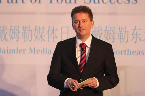 Jan Fischer, CEO Daimler Northeast Asia Parts Trading and Services Co., Ltd. (DPTS) 