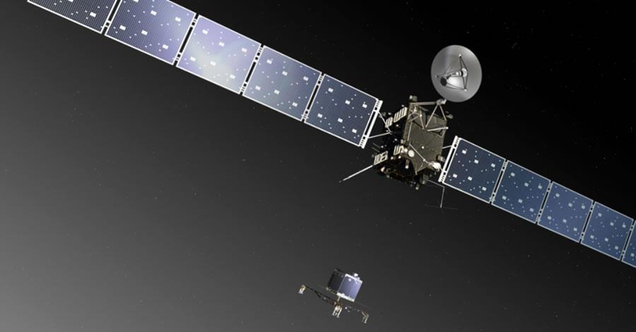 European Space Agency's Rosetta to land on the comet 67P/Churyumov-Gerasimenko later this year 