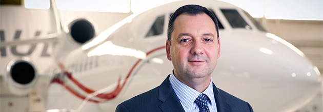 Rob Connolly appointed Director of Aircraft Specifications and Design at Dassault Falcon Jet in Teterboro, NJ  