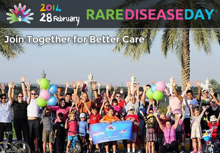EURORDIS: Participants in over 80 countries join together for better care on the Rare Disease Day 2014 