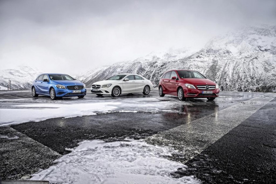 Mercedes-Benz introduces seven new versions of the A, B and CLA-Class now with 7 percent lower fuel consumption 