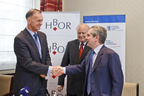 European Investment Bank and Croatian Bank for Reconstruction and Development signed EUR 800 Million loan for SMEs and innovation