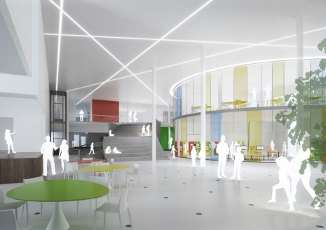 A new school campus. Visualisation: City of Lahti 