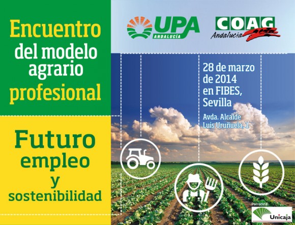 Cartel anunciador del Encuentro del Modelo Agrario Profesional