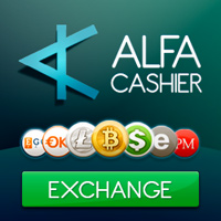 ALFAcashier ist eine völlig neue und bequeme Möglichkeit, Bitcoins in USD/EURO zu tauschen