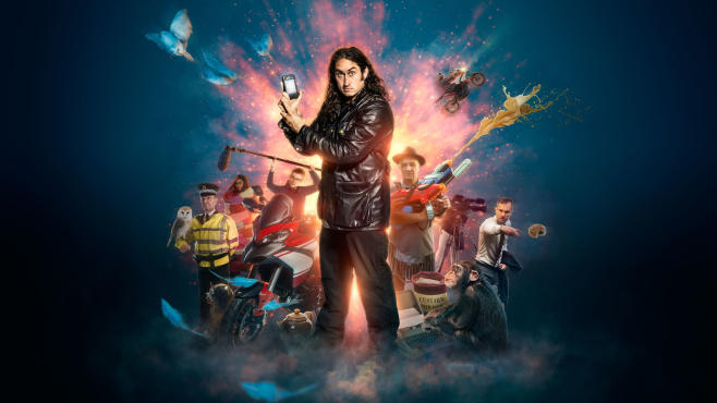 Improvisation genius Ross Noble to return to UKTV’s Dave channel for second series of Ross Noble Freewheeling
