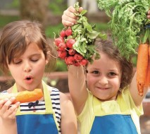 „Gemüsebeete für Kids.“