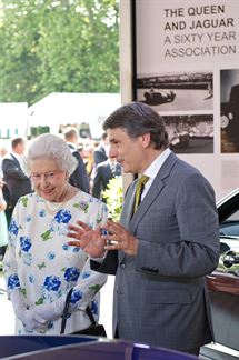 HM The Queen and Dr Ralf Speth