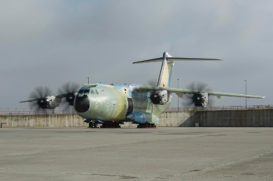 The first Airbus A400M new generation airlifter for the German Air Force begun final tests towards its delivery 