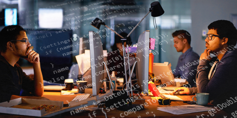 Software developers do not always work for money. In open source projects some of them are willing to work for free. (Photo: iStock.com / Montage)