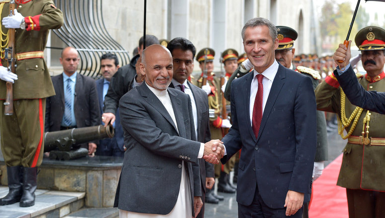 NATO completes its combat mission in Afghanistan and opens new chapter in the relationship with Afghanistan