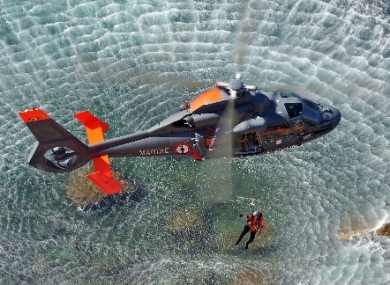AS365 N2 Marine performing SAR mission (Ref. EXPH-0036-53, © Copyright Anthony Pecchi).