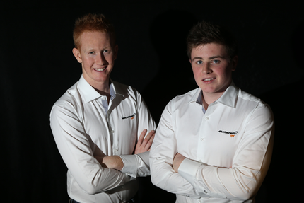 McLaren GT Young Driver Programme - Ross Wylie and Andrew Watson 