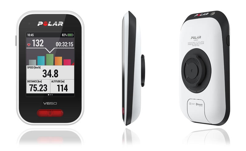 Polar’s new bike computer with GPS hits European stores in March Kempele, Finland – March 9, 2015 – Polar, the leading manufacturer of heart rate monitors and training and cycling computers, has won the prestigious iF design award 2015 for its first dedicated GPS cycling computer, Polar V650. The innovative, functional and modern design of the V650 is based on Polar’s long line of experience that has been refined to a combination of ease of use and stylish design. This is the sixth time Polar receives the iF design award for its outstanding product design. Lauri Lumme, the designer of Polar V650 said: “We are honored to be recognized with our design work in relation to the evaluation criteria such as design quality, finish, functionality, safety, degree of innovation and universal design. The V650 has been engineered and designed to make it the highest quality product of its kind.” Streamlined and light (only 120g), the V650 is easy to attach to the bike with the new bike mount. From the large 2.8” color display, cyclists can see how they are doing at a glance and switch between views even at high speed with a touch of the screen. The front-mounted intelligent LED light turns on automatically in low-light conditions, enhancing visibility and making the rider seen in the dark. The future-proof V650 uses a USB cable for firmware updates, data transfer and charging. The smartest cycling computer with GPS The new Polar V650 brings together all the essential features ambitious cyclists are looking for to boost their performance. The integrated GPS functions enable monitoring speed, distance and location, and the cyclist can always find their way back home with the Back to Start feature. The V650 measures altitude data in the most accurate way thanks to a built-in barometric pressure sensor. Of course the V650 is also packed with familiar Polar Smart Coaching features. To add heart rate into training, the V650 can be used together with Bluetooth Smart Polar H6 or H7 heart rate sensor. The V650 is also fully compatible with Bluetooth Smart cycling speed and cadence sensors (power sensor support available in April 2015). The V650 can be used together with the free Polar Flow web service, which shows the user’s training details as well as route tracking. With comprehensive information, riders can plan and carefully analyze their training. Polar’s state-of-the-art bike computer will start sales in Europe in March with availability later extended to other countries. The suggested retail price is €219.90 and €269.90 together with Polar H6 heart rate sensor. More information Please visit: www.polarv650.com Marco Suvilaakso, Group Product Director at Polar Mob: +358-40-753 3176 Email: marco.suvilaakso@polar.com About Polar Founded in 1977, Polar Electro invented the world’s first wireless heart rate monitor. Since then the company has been leading the sports instruments and heart rate monitoring category through its in-depth understanding of human physiology, performance, and the environment. Polar works in close cooperation with leading sports institutes and governing bodies, and has, thus, become widely recognized as the pioneer and world’s leader of heart rate monitoring and fitness evaluation equipment. Headquartered near Oulu in Finland, the company operates internationally in more than 80 countries and its products are sold through over 35,000 retailers globally. Today, the award-winning Polar training computers are the number one choice among consumers worldwide. To learn more about how the wide range of Polar products and services can help you achieve your training goals and make your fitness story a success, please visit www.polar.com.