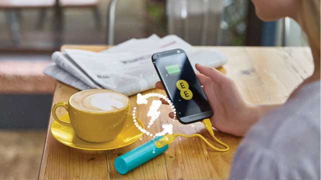 EE launches innovative "never ending power" scheme to reward customers with free EE Power Bar - a portable smartphone charger 