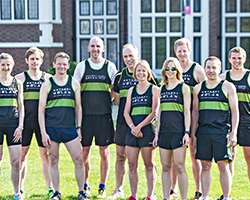 Loughborough University runners to support the Anthony Nolan charity at London’s Green Belt Relay 