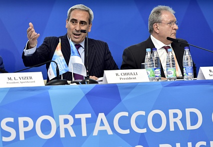 Union International Motonautique President Raffaele Chiulli elevated to the position of Vice-President of the SportAccord Council 