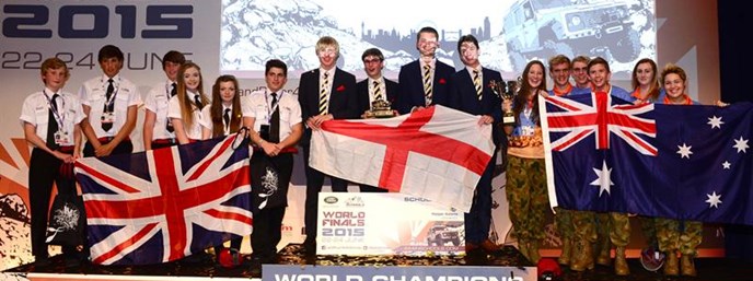 Students from The Kings School, Worcester, England win Land Rover's new global education challenge 