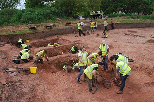 Students and staff from the University of Bristol’s Department of Archaeology and Anthropology have been excavating at Berkeley every summer since 2006