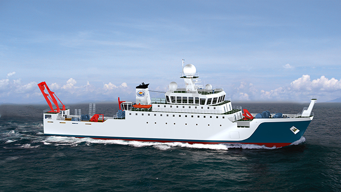 The new fisheries research vessel of the Shanghai Ocean University will be equipped with Voith Schneider Propellers