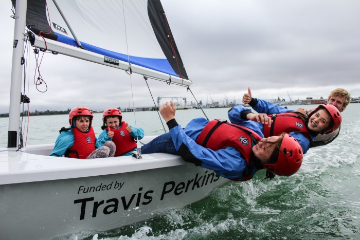 Travis Perkins funded Portsmouth Sailing Project now underway