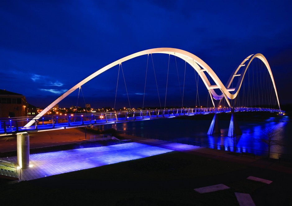 Infinity Bridge, Stockton-on-Tees (UK) | acdc