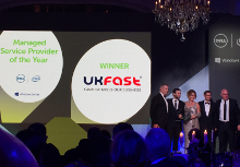 UKFast won Managed Service Provider of the Year prize at Dell Enterprise Partner Awards 