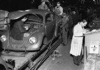 Mass production of the Volkswagen Saloon