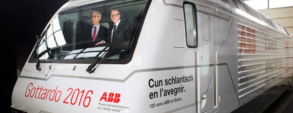 ABB main partner of the longest rail tunnel in the world the Gotthard Base Tunnel 