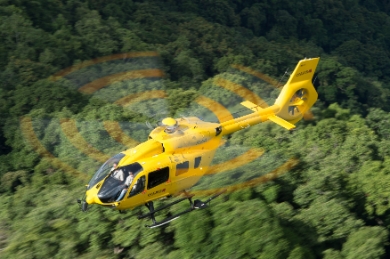 H145 in flight (Ref. EXPH-1559-5_A4, © Copyright Ned Dawson).