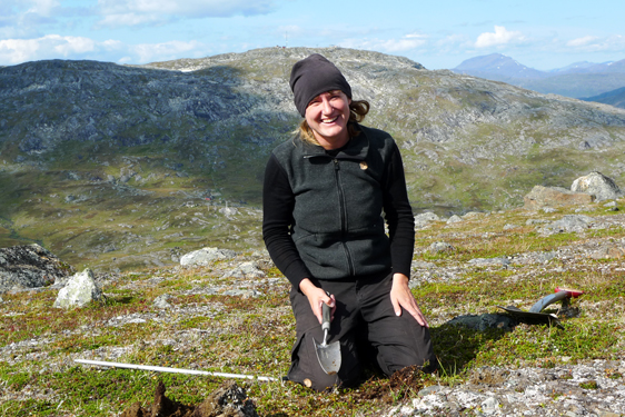 Umeå University doctoral student Marina Becher: soil frost important for the release of the greenhouse gas carbon dioxide from arctic soil 