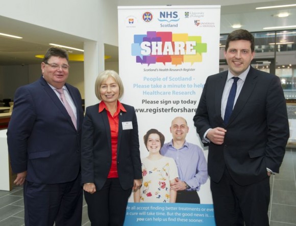 The Scottish Health Research Register (SHARE) announced its 100,000th volunteer 