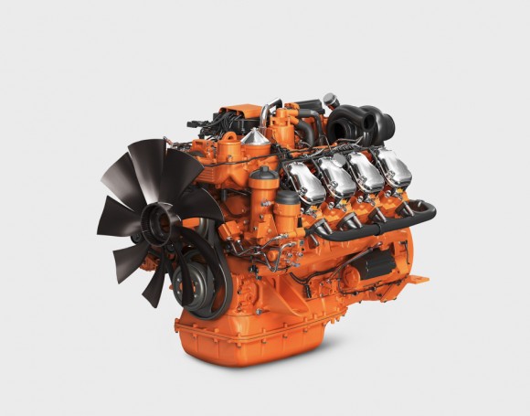 Scania Industrial inline engine 16-litre, tier 4 final, stage IV. Illustration: Scania 2012