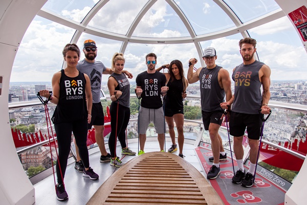 Barry’s Bootcamp to host 15 workout classes simultaneously in 15 London Eye capsules on 25th June 2016