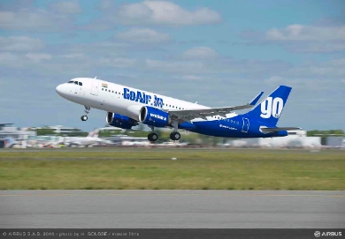GoAir becomes world’s third operator with A320neo aircraft 