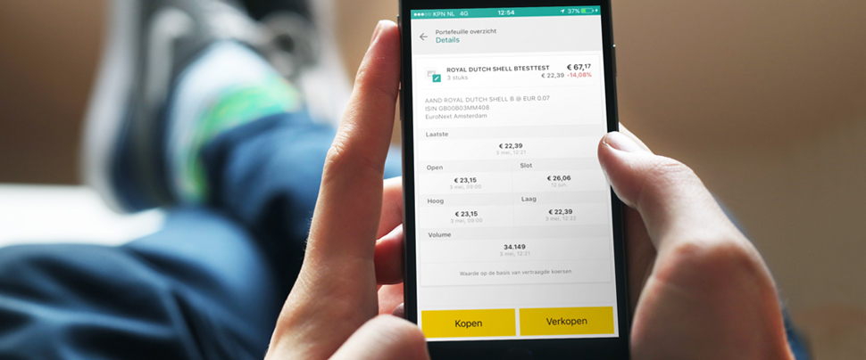 ABN AMRO first major Dutch bank to enable clients to make payments, save and invest in a single Mobile Banking app 
