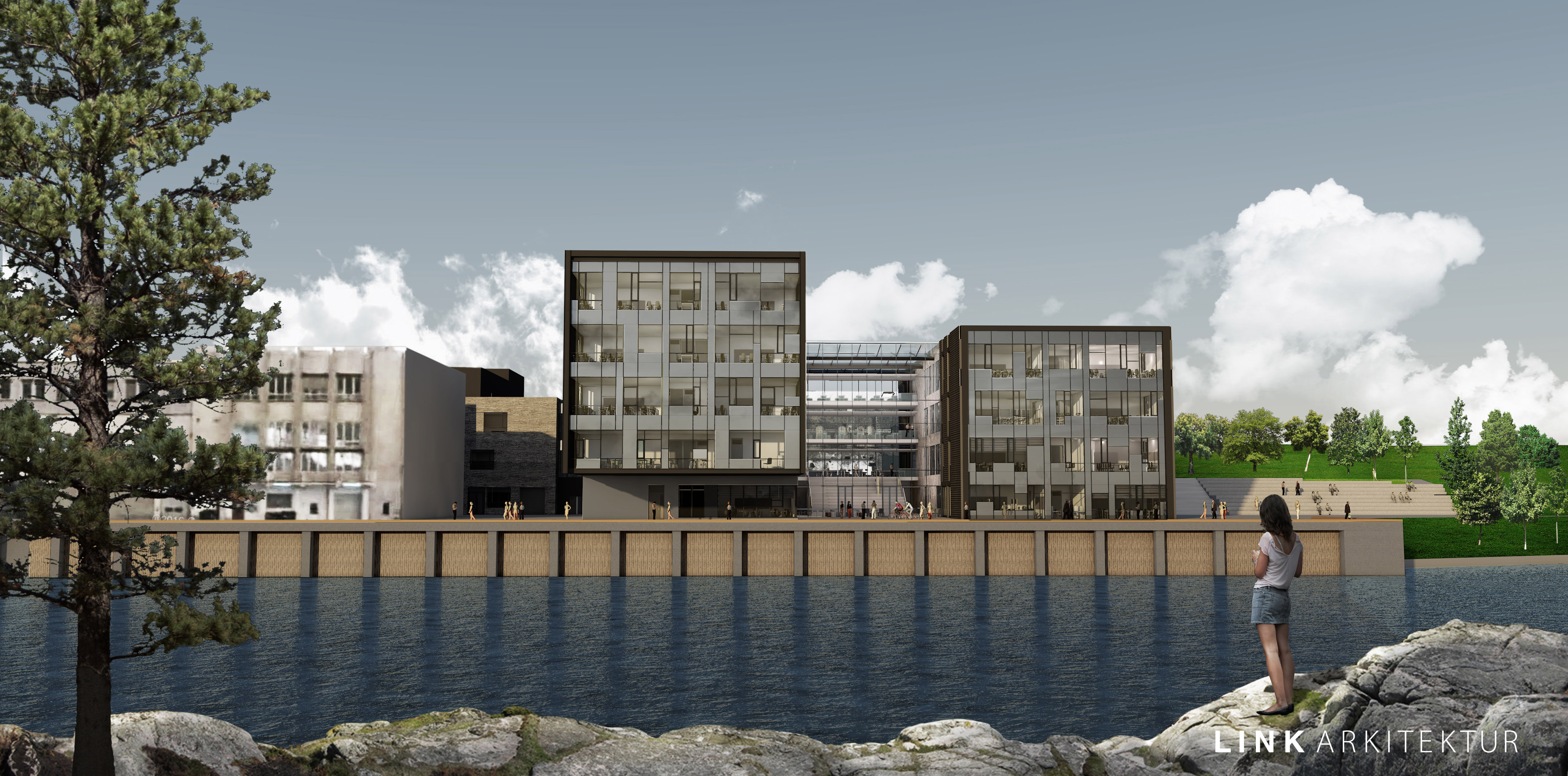 Skanska signs with Telemark county council to build new high school in Skien, Norway 