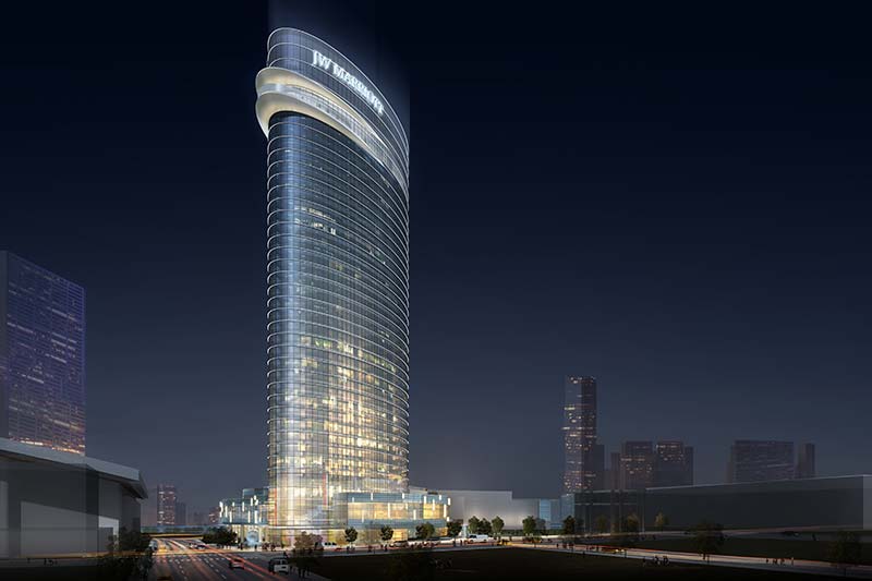 Skanska to manage the construction of new JW Marriott Hotel in Nashville, USA