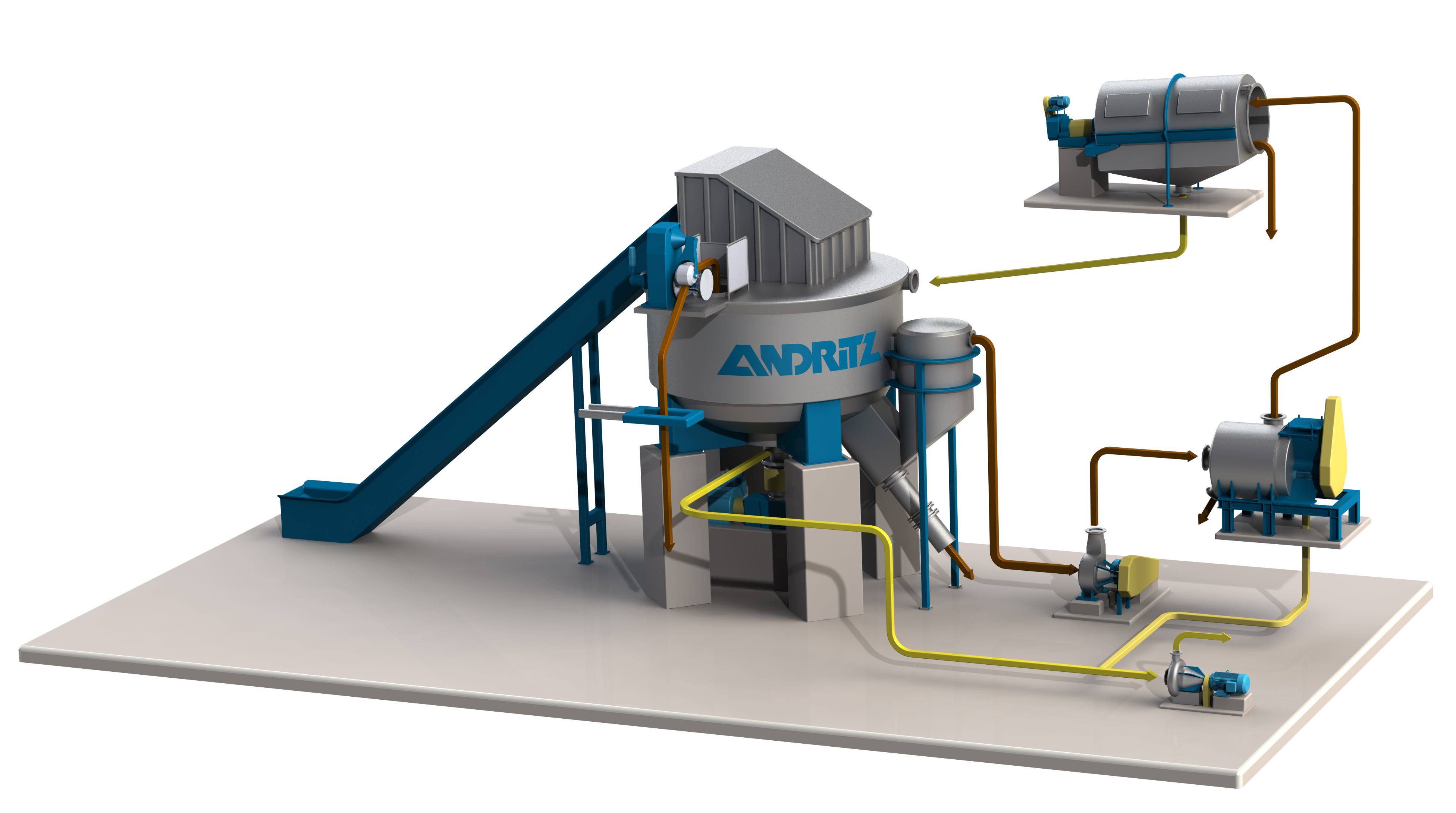 The ANDRITZ FibreGuard LC pulping and detrashing system will be installed in both recycled paper lines.