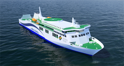 Two Wärtsilä 31 engines to power new 158 metre long car and passenger ferry built for Danish operator Mols-Linien 