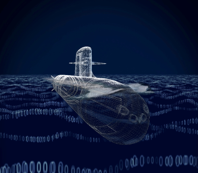 DCNS unveiled its new submarine concept ship SMX®3.0 at Euronaval Exhibition in Paris-Le Bourget 