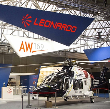 Leonardo-Finmeccanica attending Helitech International 2016 - the most important helicopter exhibition in Europe