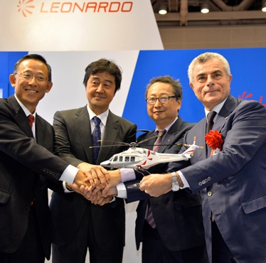 Leonardo-Finmeccanica shows continued strength in all civil helicopter markets: New orders from Switzerland, Japan and Germany