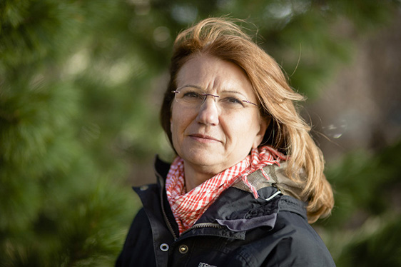 Maria Fällman.Professor.Molekylärbiologi.Foto: Mattias Pettersson.Fotad för Aktum.