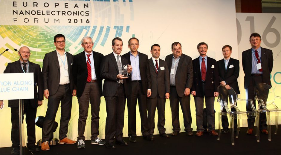Lab4MEMS project winner of ECSEL Joint Undertaking 2016 Innovation Award at the European Nanoelectronics Forum, in Rome