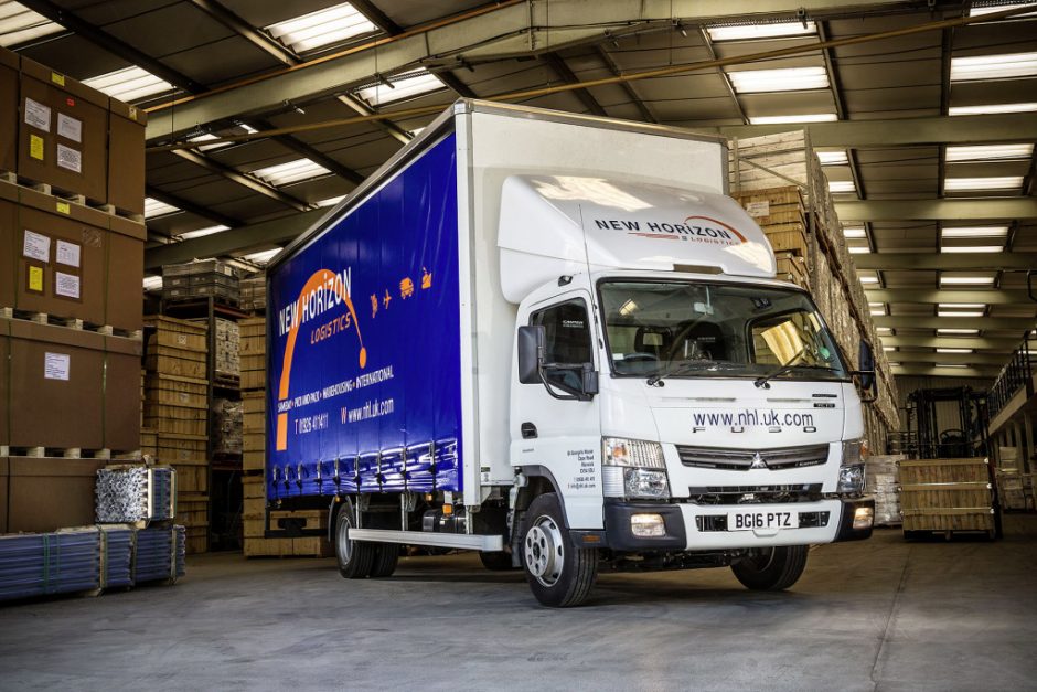 Reduced overall operating costs thanks to a high payload and fuel savings of up to 50 percent – the Fuso Canter 7C15 Eco Hybrid proved an impressive proposition for UK logistics company New Horizon Logistics Ltd.