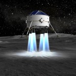 Astrium presents results of its study into automatic landing near the Moon’s south pole (c) Astrium