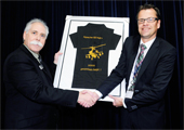 Fokker celebrates 1000th ship set delivery of Forward Avionics Bays for the Boeing Apache helicopter Fokker celebrates 1000th ship set delivery of Forward Avionics Bays for the Boeing Apache helicopter