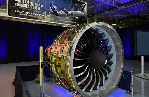 Pratt & Whitney (P&W) PurePower PW1100G-JM (c) Pratt & Whitney